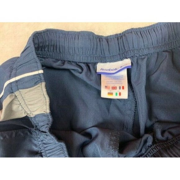 Reebok Mens Size Medium Active Wear Shorts Blue Gray - Picture 2 of 3